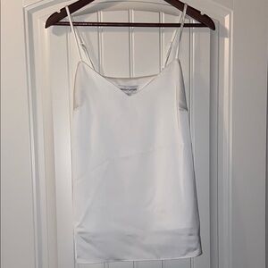 Gibson Latimer Cream Satin Blouse